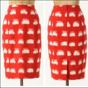 Anthro Corey Lynn Carter Ackerman Pencil Skirt